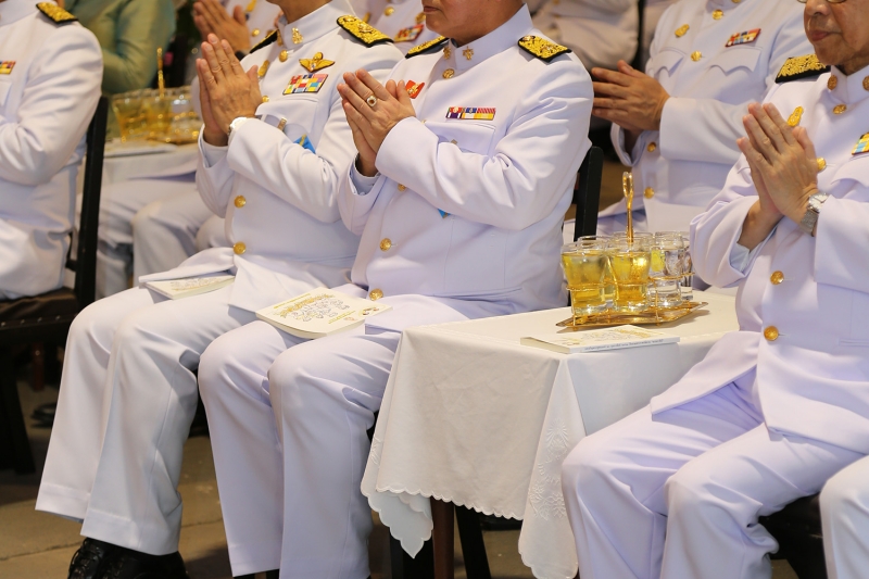  พิธีมหามงคลบำเพ็ญพระราชกุศล และเจริญพระพุทธมนต์ถวายพระพรชัยมงคล