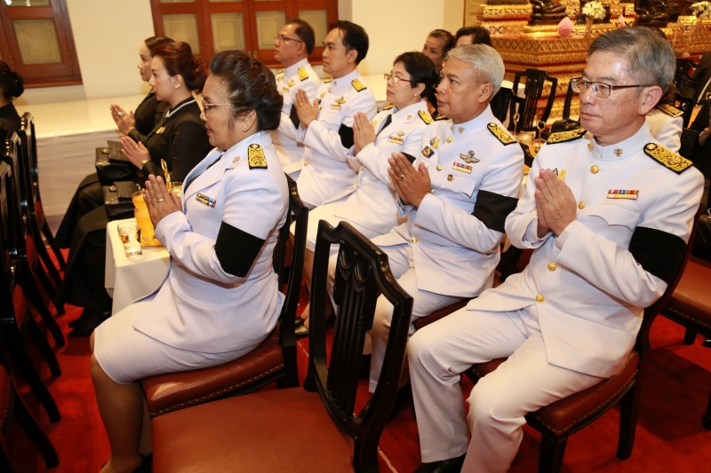 สตง.ร่วมพิธีลงนามแสดงความอาลัยและพิธีธรรมสวดพระอภิธรรมศพ พลเอก เปรม ติณสูลานนท์ อดีตประธานองคมนตรีและรัฐบุรุษ