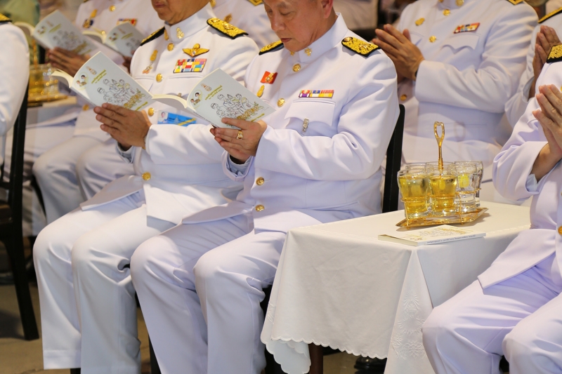  พิธีมหามงคลบำเพ็ญพระราชกุศล และเจริญพระพุทธมนต์ถวายพระพรชัยมงคล