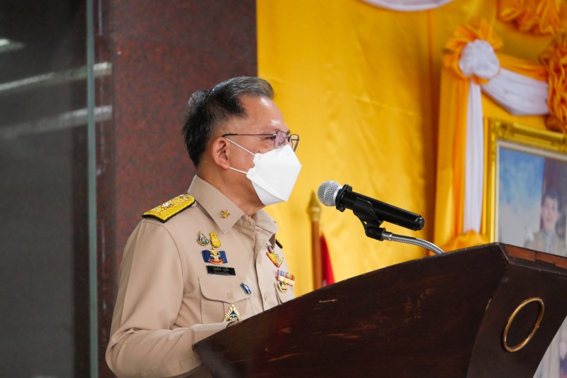 พิธีเปิดโครงการเสริมสร้างธรรมาภิบาลในการปฏิบัติงานตรวจเงินแผ่นดิน 