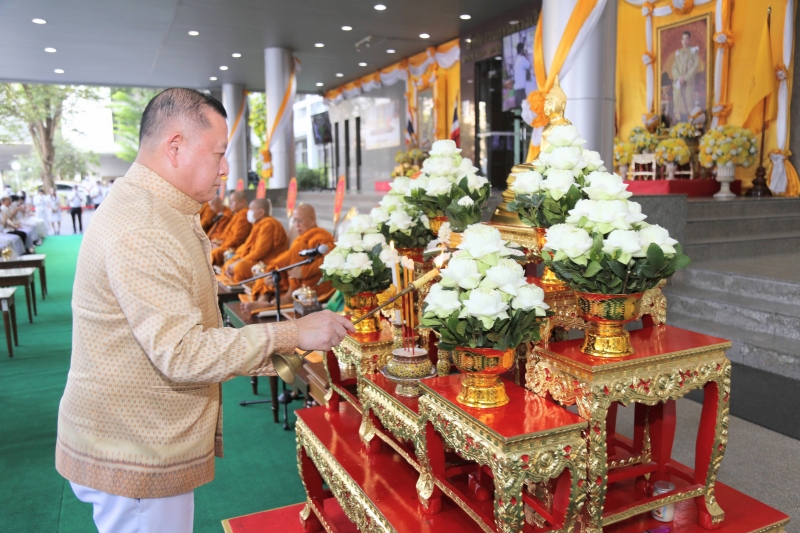 2567-02-09 พิธีเจริญพระพุทธมนต์สมโภชพระพุทธโสธร และบรรจุพระบรมสารีริกธาตุ