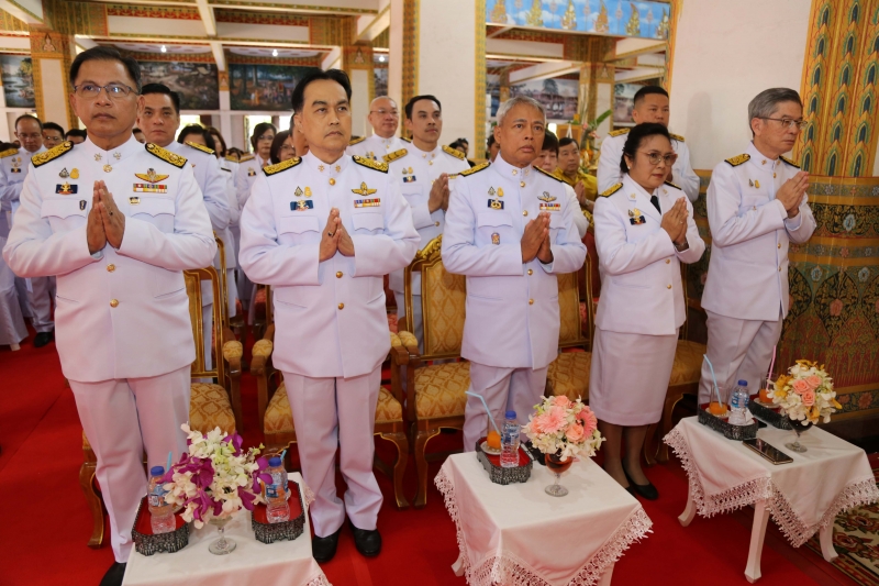 สำนักงานการตรวจเงินแผ่นดิน ถวายผ้าพระกฐินพระราชทาน ประจำปี 2562 ณ พระมหาธาตุแก่นนครอนุสรณ์สาธุชน วัดหนองแวง พระอารามหลวง  ตำบลใน