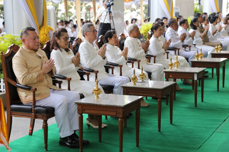 2567-02-09 พิธีเจริญพระพุทธมนต์สมโภชพระพุทธโสธร และบรรจุพระบรมสารีริกธาตุ