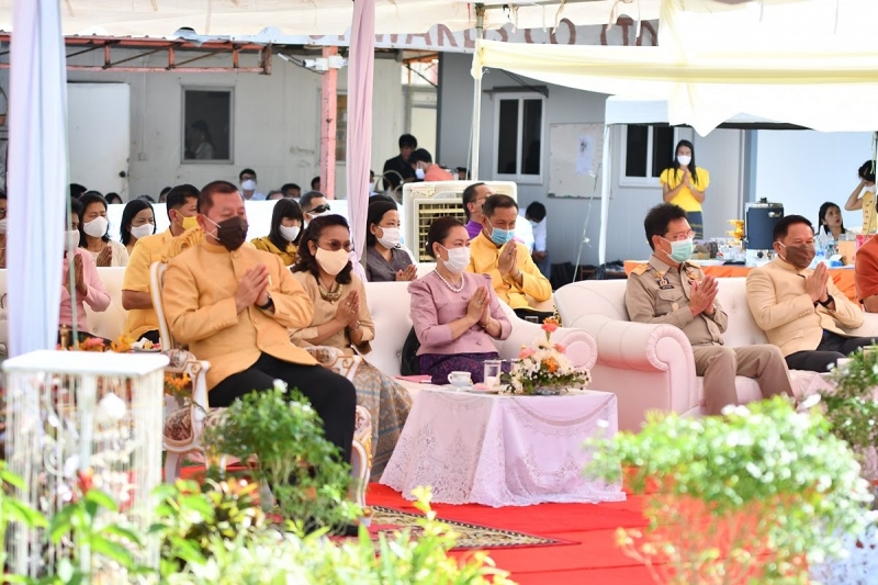 พิธีวางศิลาฤกษ์อาคารที่ทำการและอาคารชุดพักอาศัย สำนักตรวจเงินแผ่นดินจังหวัดสระแก้ว