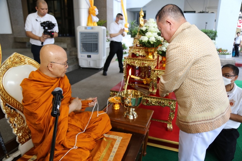 2567-02-09 พิธีเจริญพระพุทธมนต์สมโภชพระพุทธโสธร และบรรจุพระบรมสารีริกธาตุ