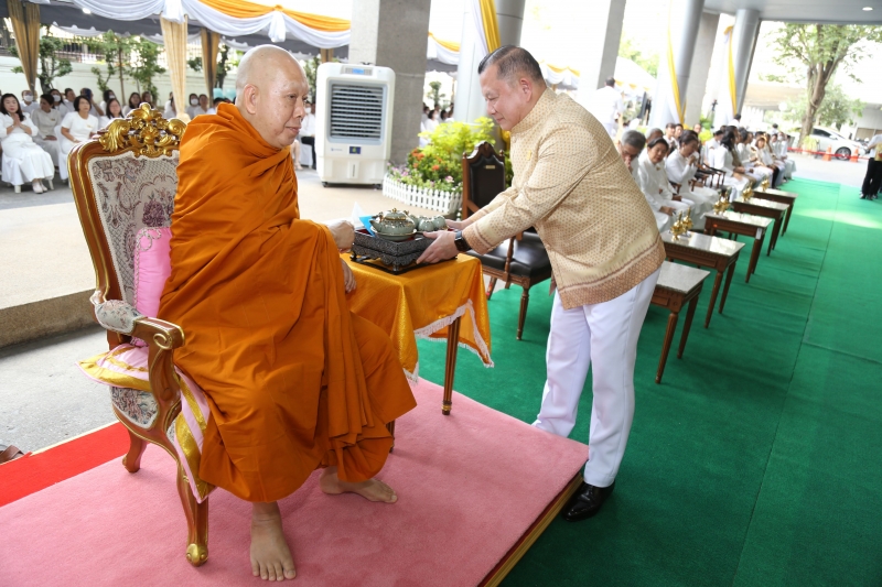 2567-02-09 พิธีเจริญพระพุทธมนต์สมโภชพระพุทธโสธร และบรรจุพระบรมสารีริกธาตุ