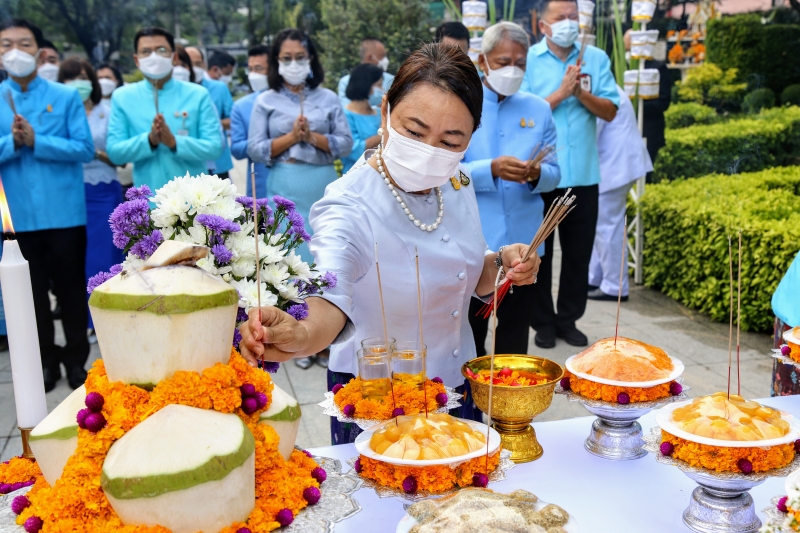 สำนักงานการตรวจเงินแผ่นดิน จัดกิจกรรมเนื่องในโอกาสวันคล้ายวันสถาปนาสำนักงานการตรวจเงินแผ่นดิน ครบรอบ 107 ปี ณ สำนักงานการตรวจเงิ