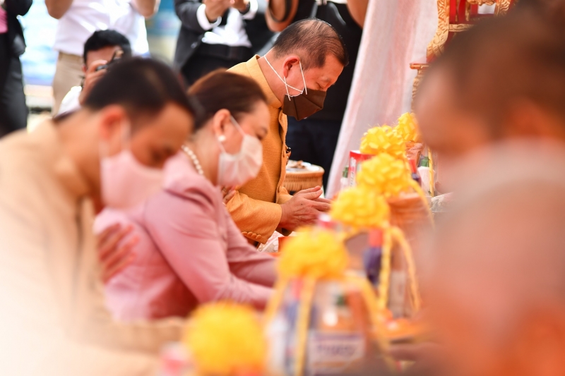 พิธีวางศิลาฤกษ์อาคารที่ทำการและอาคารชุดพักอาศัย สำนักตรวจเงินแผ่นดินจังหวัดสระแก้ว