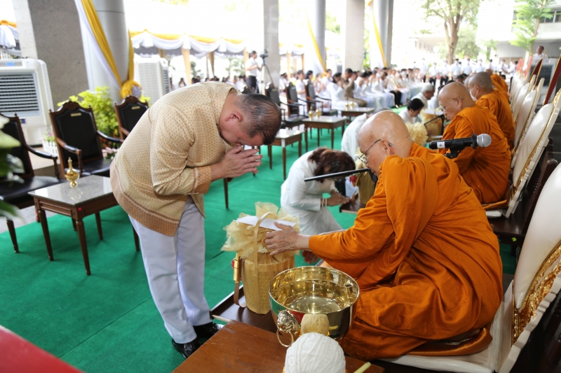 2567-02-09 พิธีเจริญพระพุทธมนต์สมโภชพระพุทธโสธร และบรรจุพระบรมสารีริกธาตุ