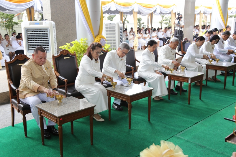 2567-02-09 พิธีเจริญพระพุทธมนต์สมโภชพระพุทธโสธร และบรรจุพระบรมสารีริกธาตุ