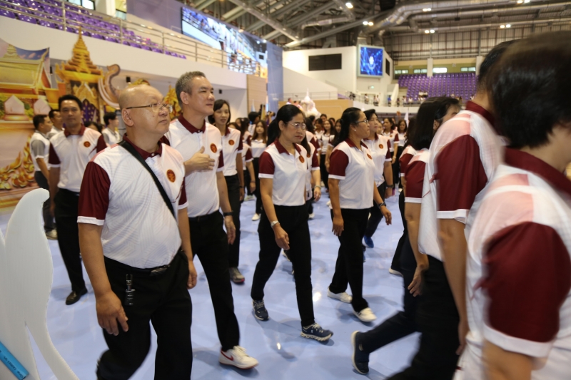 พิธีเปิดการแข่งขันกีฬาสัมพันธ์องค์กรอิสระตามรัฐธรรมนูญ 