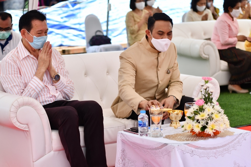 พิธีวางศิลาฤกษ์อาคารที่ทำการและอาคารชุดพักอาศัย สำนักตรวจเงินแผ่นดินจังหวัดสระแก้ว