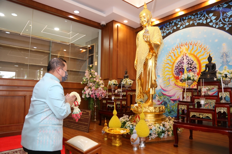 สำนักงานการตรวจเงินแผ่นดิน จัดกิจกรรมเนื่องในโอกาสวันคล้ายวันสถาปนาสำนักงานการตรวจเงินแผ่นดิน ครบรอบ 107 ปี ณ สำนักงานการตรวจเงิ