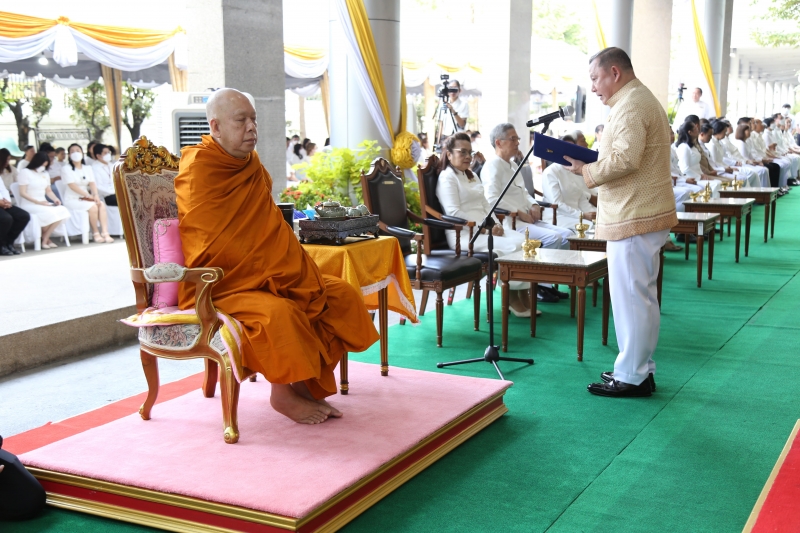 2567-02-09 พิธีเจริญพระพุทธมนต์สมโภชพระพุทธโสธร และบรรจุพระบรมสารีริกธาตุ