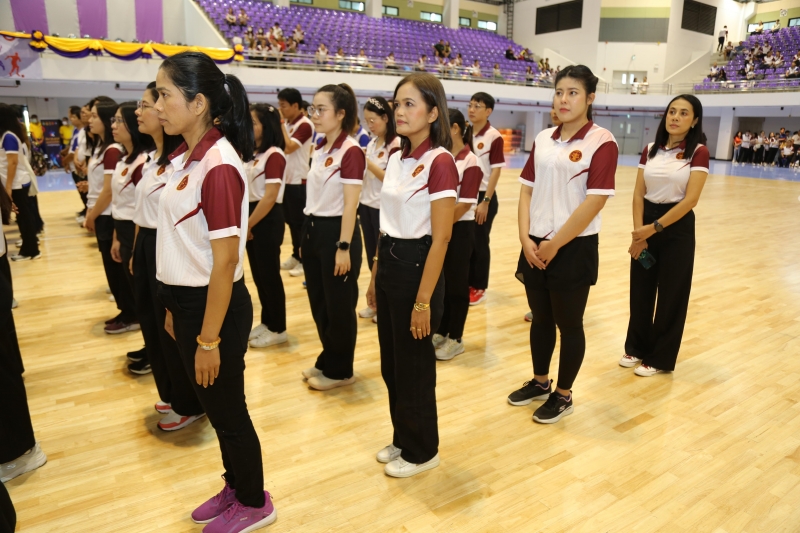 พิธีเปิดการแข่งขันกีฬาสัมพันธ์องค์กรอิสระตามรัฐธรรมนูญ 
