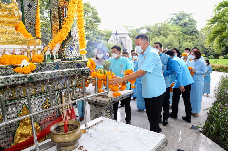 สำนักงานการตรวจเงินแผ่นดิน จัดกิจกรรมเนื่องในโอกาสวันคล้ายวันสถาปนาสำนักงานการตรวจเงินแผ่นดิน ครบรอบ 107 ปี ณ สำนักงานการตรวจเงิ