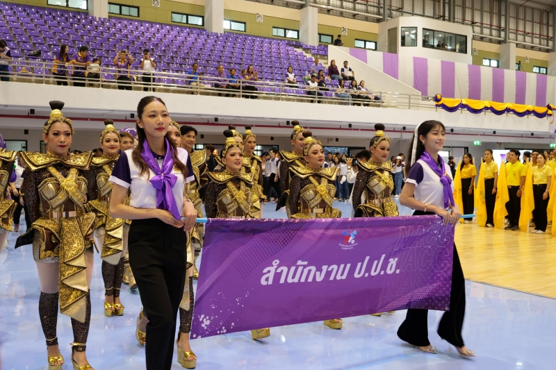 พิธีเปิดการแข่งขันกีฬาสัมพันธ์องค์กรอิสระตามรัฐธรรมนูญ 