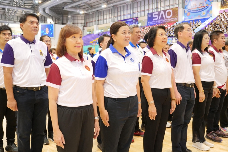 พิธีเปิดการแข่งขันกีฬาสัมพันธ์องค์กรอิสระตามรัฐธรรมนูญ 