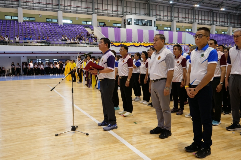 พิธีเปิดการแข่งขันกีฬาสัมพันธ์องค์กรอิสระตามรัฐธรรมนูญ 