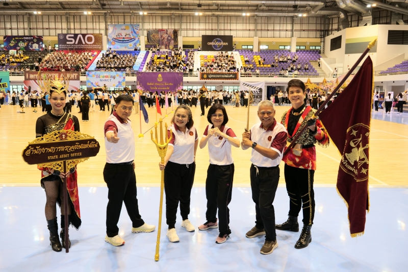 พิธีเปิดการแข่งขันกีฬาสัมพันธ์องค์กรอิสระตามรัฐธรรมนูญ 