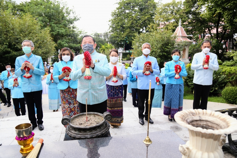 สำนักงานการตรวจเงินแผ่นดิน จัดกิจกรรมเนื่องในโอกาสวันคล้ายวันสถาปนาสำนักงานการตรวจเงินแผ่นดิน ครบรอบ 107 ปี ณ สำนักงานการตรวจเงิ