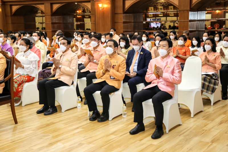 พิธีเจริญพระพุทธมนต์และเจริญจิตตภาวนาถวายพระพรชัยมงคลแด่สมเด็จพระเจ้าลูกเธอ เจ้าฟ้าพัชรกิติยาภา 