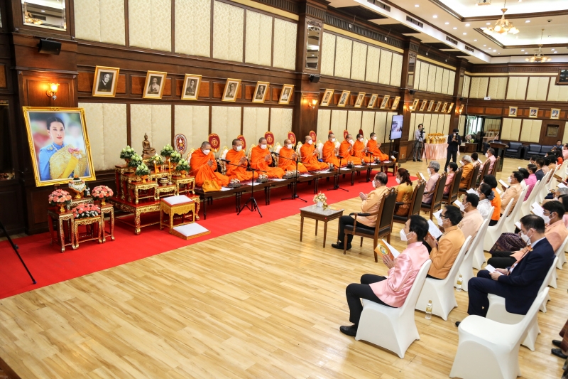 พิธีเจริญพระพุทธมนต์และเจริญจิตตภาวนาถวายพระพรชัยมงคลแด่สมเด็จพระเจ้าลูกเธอ เจ้าฟ้าพัชรกิติยาภา 