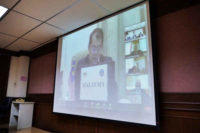 การประชุมประจำวาระ 2 ปี ของคณะกรรมการด้านการแบ่งปันความรู้ของ ASEANSAI ครั้งที่ 2 แบบออนไลน์