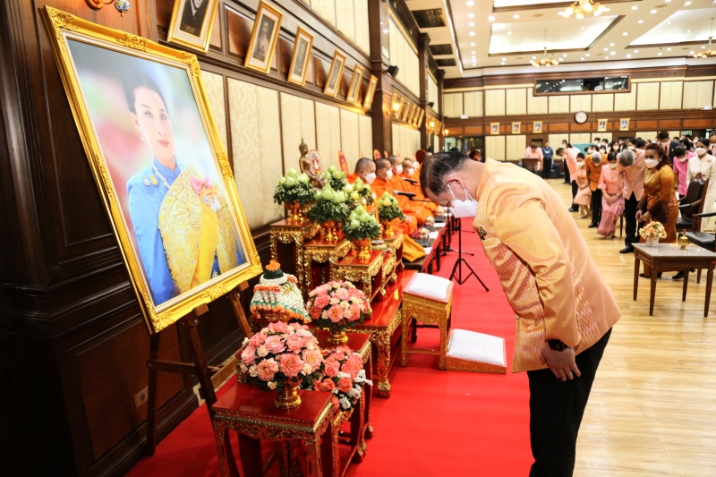 พิธีเจริญพระพุทธมนต์และเจริญจิตตภาวนาถวายพระพรชัยมงคลแด่สมเด็จพระเจ้าลูกเธอ เจ้าฟ้าพัชรกิติยาภา 