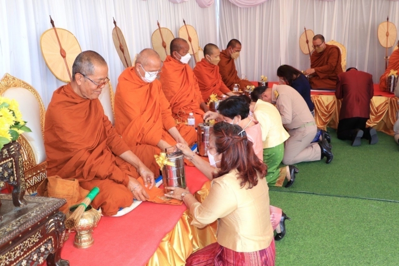 พิธีวางศิลาฤกษ์อาคารสำนักงานและอาคารชุดพักอาศัย สำนักตรวจเงินแผ่นดินจังหวัดร้อยเอ็ด