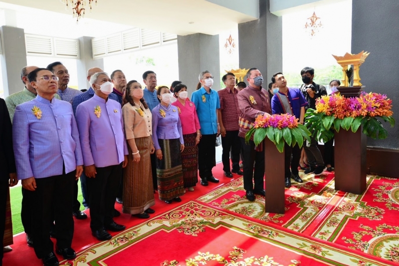 พิธีเปิดอาคารที่ทำการสำนักตรวจเงินแผ่นดินจังหวัดนครพนม