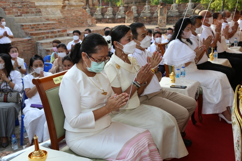 พิธีอธิษฐานจิตมวลสาร แผ่นจาร และแผ่นดวงชะตา 