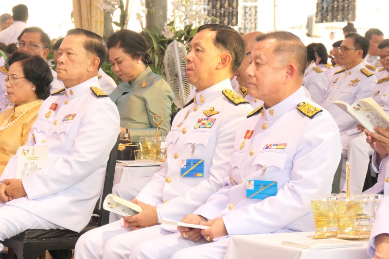  พิธีมหามงคลบำเพ็ญพระราชกุศล และเจริญพระพุทธมนต์ถวายพระพรชัยมงคล