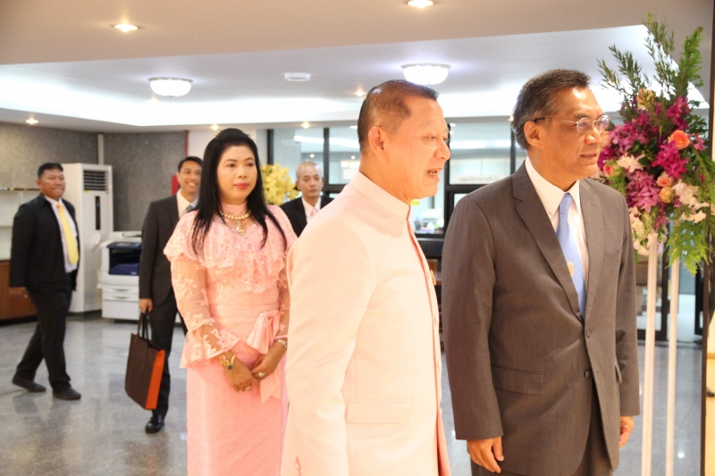  คณะผู้แทนหน่วยงานต่าง ๆ ร่วมแสดงความยินดีเนื่องในวันคล้ายวันสถาปนาสำนักงานการตรวจเงินแผ่นดิน  ครบรอบ 104 ปี