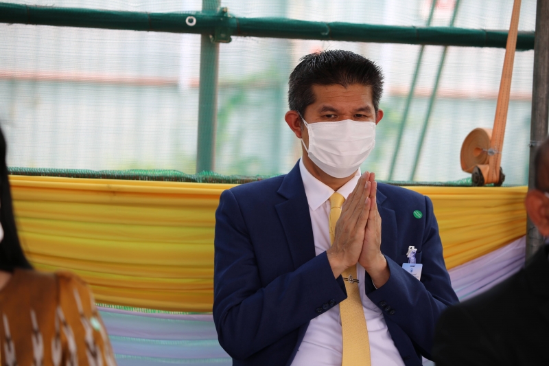 พิธีวางศิลาฤกษ์อาคารที่ทำการสำนักงานการตรวจเงินแผ่นดิน