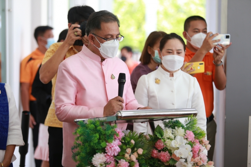 พิธีเปิดอาคารที่ทำการสำนักตรวจเงินแผ่นดินจังหวัดชัยภูมิ ณ จังหวัดชัยภูมิ
