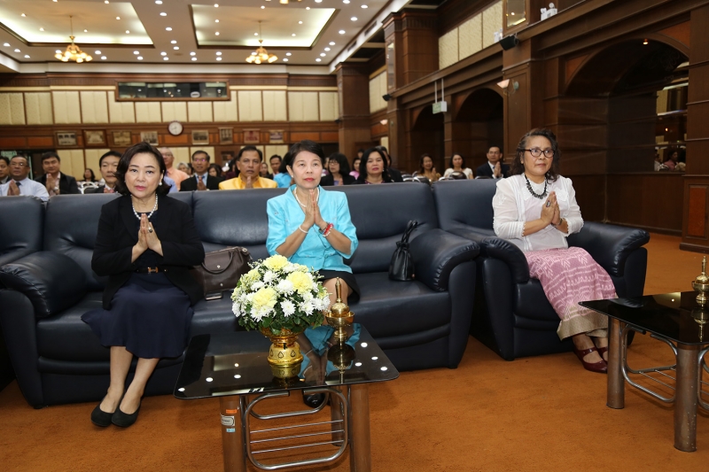 พิธีเจริญพระพุทธมนต์ 2561