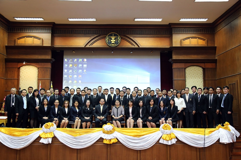 ให้การต้อนรับคณะศึกษาดูงานจากสำนักงานศาลปกครอง