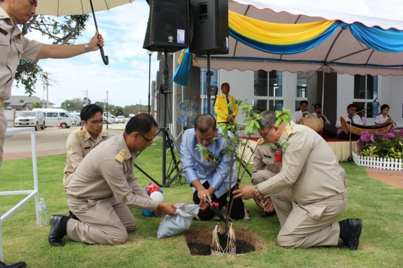 ปตง. เป็นประธานในพิธีเปิดอาคารที่ทำการสำนักตรวจเงินแผ่นดินจังหวัดมหาสารคาม