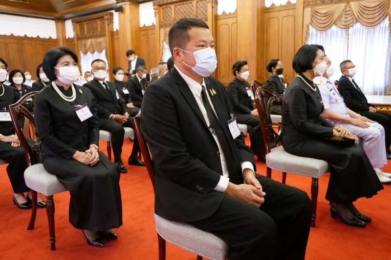 สำนักงานการตรวจเงินแผ่นดินเจ้าภาพพิธีบำเพ็ญกุศลสวดพระอภิธรรมศพเจ้าประคุณสมเด็จพระวันรัต (จุนท์ พฺรหฺมคุตฺโต)