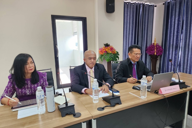 การประชุมผู้ตรวจเงินแผ่นดิน ครั้งที่ 2/2566 ผ่านระบบออนไลน์