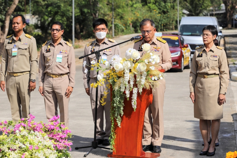 พิธีเปิดอาคารที่ทำการสำนักตรวจเงินแผ่นดินจังหวัดระนอง ณ จังหวัดระนอง