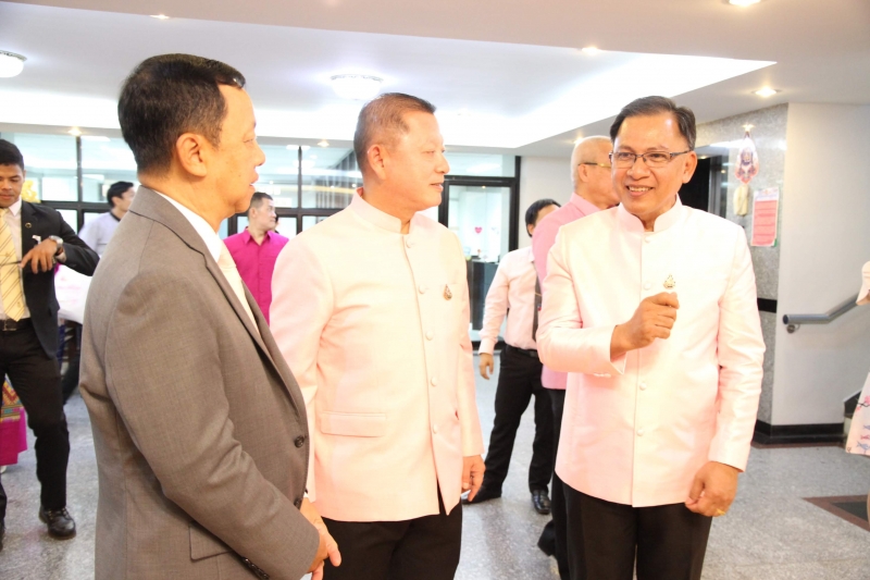  คณะผู้แทนหน่วยงานต่าง ๆ ร่วมแสดงความยินดีเนื่องในวันคล้ายวันสถาปนาสำนักงานการตรวจเงินแผ่นดิน  ครบรอบ 104 ปี