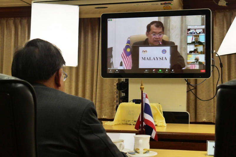 การประชุมประจำวาระ 2 ปี ของคณะกรรมการด้านการแบ่งปันความรู้ของ ASEANSAI ครั้งที่ 2 แบบออนไลน์