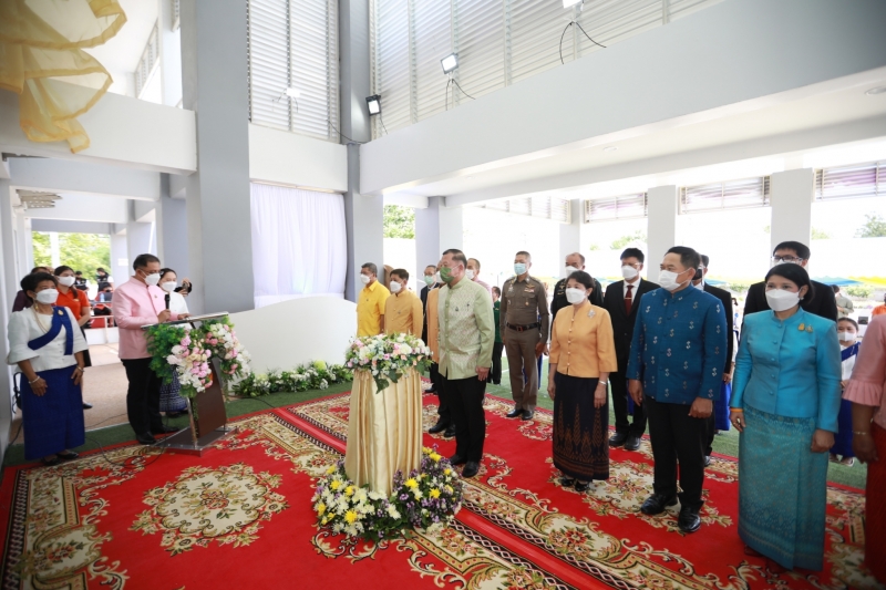 พิธีเปิดอาคารที่ทำการสำนักตรวจเงินแผ่นดินจังหวัดชัยภูมิ ณ จังหวัดชัยภูมิ