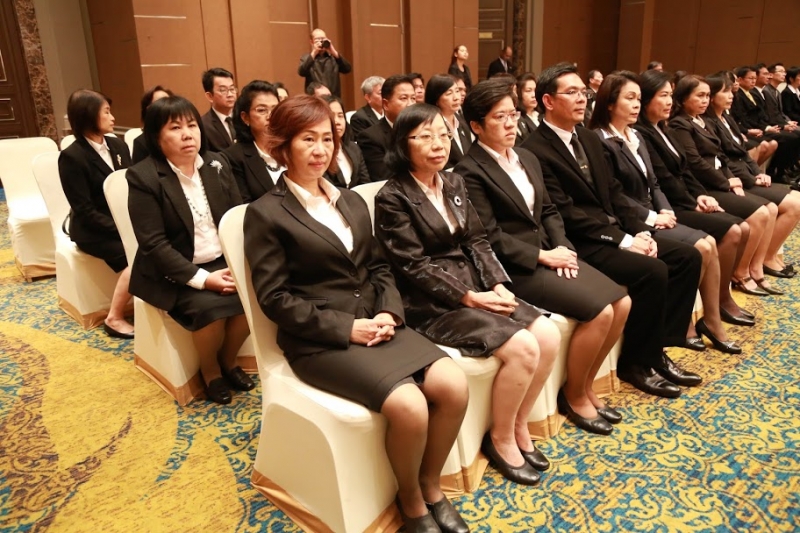 พิธีมอบประกาศนียบัตร โครงการฝึกอบรมหลักสูตร 