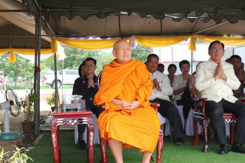 พิธีวางศิลาฤกษ์อาคารที่ทำการและอาคารชุดพักอาศัยสำนักตรวจเงินแผ่นดินจังหวัดชัยภูมิ