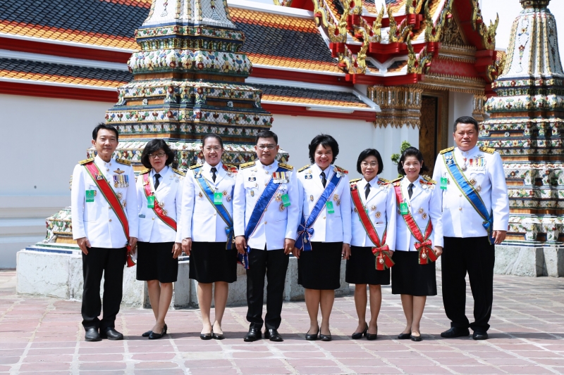 เฝ้าทูลละอองธุลีพระบาทในการพระราชพิธีบรมราชาภิเษก  พุทธศักราช 2562