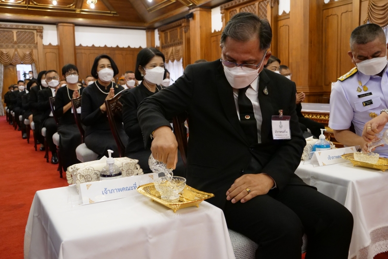 สำนักงานการตรวจเงินแผ่นดินเจ้าภาพพิธีบำเพ็ญกุศลสวดพระอภิธรรมศพเจ้าประคุณสมเด็จพระวันรัต (จุนท์ พฺรหฺมคุตฺโต)