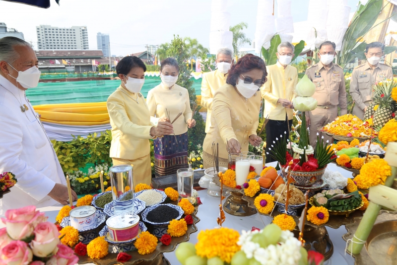 พิธีวางศิลาฤกษ์อาคารที่ทำการสำนักงานการตรวจเงินแผ่นดิน